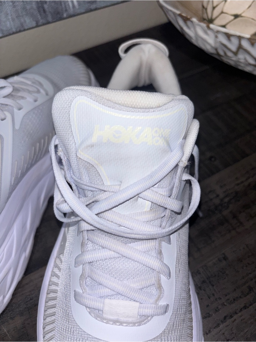 Hoka One One Bondi 7 running shoes WOMENS SZ 11D WIDE - Picture 16 of 16